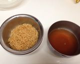 冷たいつけ麺 チキンラーメンアレンジ作り方2写真