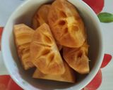 ♪秋の味覚♪☆食べやすい柿の剥き方☆作り方5写真