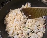 カップ麺アレンジ★とろとろ卵のかに玉丼！作り方4写真