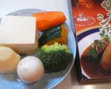 土鍋で簡単ビーフシチュー♪作り方1写真