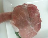 お腹空いたぁ！梅しそ風味★肉巻きおにぎり作り方6写真