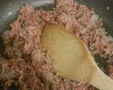 フライパンで簡単♡にらの肉味噌作り方2写真