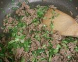 フライパンで簡単♡にらの肉味噌作り方3写真