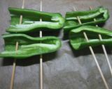 超簡単。ピーマンのチーズ焼き!作り方1写真