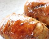 お腹空いたぁ！梅しそ風味★肉巻きおにぎり作り方14写真