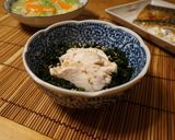 かに酢で円やか☆あおさと蒸し鶏の酢の物作り方4写真