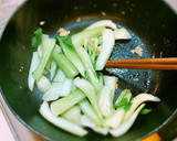 お手軽☆ふんわり卵と青梗菜の旨だれ炒め作り方3写真