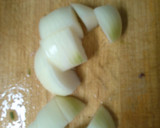 チンゲン菜 長ネギ 玉ねぎの 塩炒め！作り方3写真