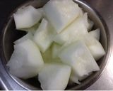 天日干し椎茸と冬瓜の黒砂糖醤油煮作り方5写真