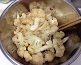 度肝を抜かれた☆カリフラワーの三杯酢和え作り方6写真