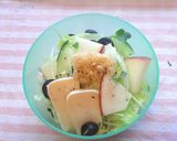 塩りんごで♪レタスとりんごのサラダ✿作り方3写真
