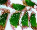 豚肉の味噌包み焼き★大葉風味☆作り方3写真