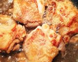 鳥もも肉の照り焼きオイスターソースで。作り方3写真