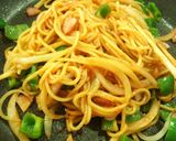 焼きそばナポリタンのオムライス風♪作り方5写真