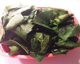 ほうれん草の巣篭もり作り方1写真