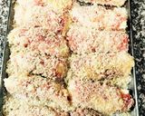 リンゴとチーズin豚薄切り肉のカツ作り方2写真