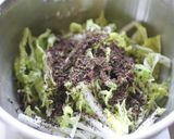 白菜と長芋のゆかり和え作り方1写真