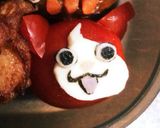 妖怪ウォッチ！ ブシニャンキャラ弁〜作り方2写真