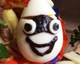 妖怪ウォッチ！ ブシニャンキャラ弁〜作り方4写真