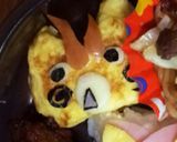妖怪ウォッチ！ ブシニャンキャラ弁〜作り方5写真