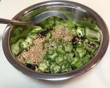 もずくとオクラの中華風酢のもの作り方1写真