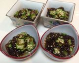 もずくとオクラの中華風酢のもの作り方4写真