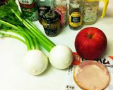 簡単！デリ風かぶとリンゴのサラダ作り方1写真