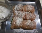 梅と大葉で☆くるくるささみ焼き作り方5写真