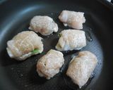 梅と大葉で☆くるくるささみ焼き作り方6写真