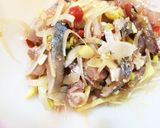簡単！ヘルシー絶品！アジの梅風味たたき♡作り方3写真