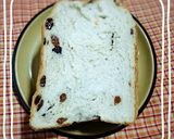 HBで*レーズン食パン♪(1.5斤)作り方5写真