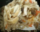 鶏肉ときのこの炊きこみご飯…しっかり味作り方8写真