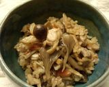 鶏肉ときのこの炊きこみご飯…しっかり味作り方9写真