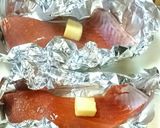 鮭と松茸のホイル焼☆きのこクリームソース作り方4写真