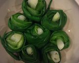 簡単！一文字ぐるぐる(マヨ味噌かけ)作り方5写真