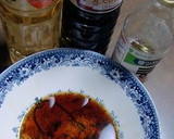 かぼちゃとサツマイモの揚げ焼きびたし♪作り方2写真
