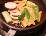 かぼちゃとサツマイモの揚げ焼きびたし♪作り方3写真