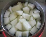 冬瓜と豚肉の中華炒め✿まろやか豆乳仕立て作り方1写真