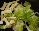 レタスでたらこパスタ作り方3写真