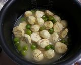 栗とぎんなんのおこわ作り方3写真