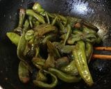 万願寺唐辛子(ししとう)だけのくたくた煮作り方6写真