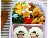 妖怪ウォッチウィスパーおにぎり♪キャラ弁作り方4写真