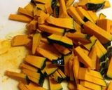 パーティにカボチャのココットキーマカレー作り方1写真