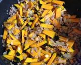 パーティにカボチャのココットキーマカレー作り方6写真