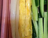 ついつい食べ過ぎる我家の韓国海苔巻き♡作り方1写真