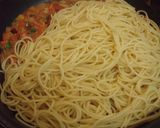緑黄色野菜たっぷり♪トマトクリームパスタ作り方11写真