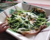時短✿シャキシャキ豆苗＆豚しゃぶ重ね蒸焼作り方4写真