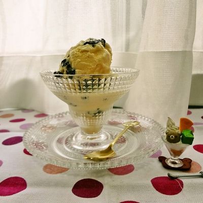 市販のアイスで簡単♪ラムレーズン♪ by さーやgogo