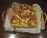 女子限定?!芋栗かぼちゃのちぎりパン作り方13写真