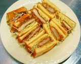 ジャワっ肉汁絶品簡単私のカツサンド作り方12写真